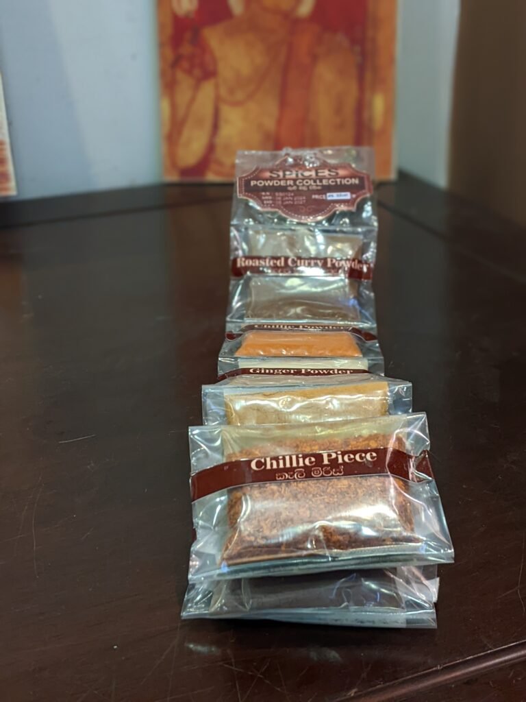 Sri Lankan Spices Powder Collection