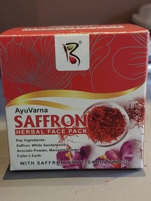 Saffron Herbal Face Pack for glowing,bright,and healthy skin